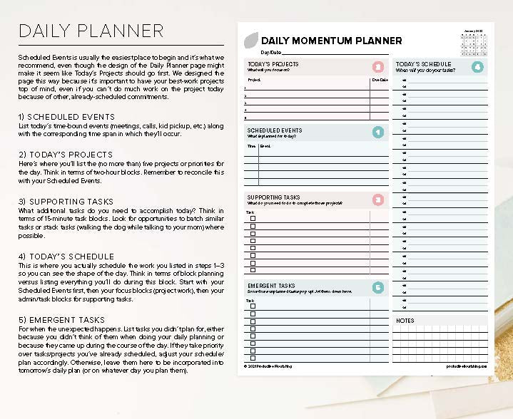 Digital Momentum Planner Pack (2025)